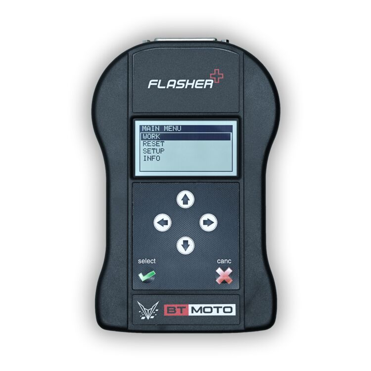 BT Moto Stage 1+ Performance Calibration with Handheld Tuner