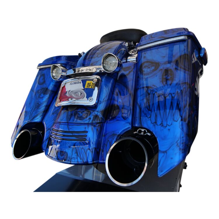 Khrome Werks HP-Plus 4.5" Slip-On Mufflers For Harley Touring 2017-2025 - Image 2