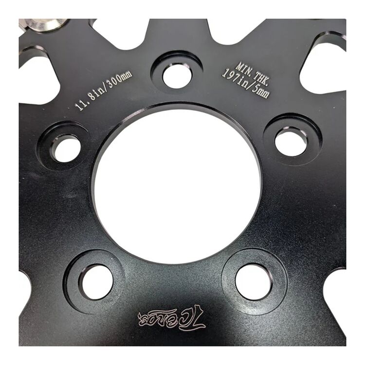 TC Bros Profile Rear Floating 11.8" Brake Rotor For Harley Touring 2008-2025 - Image 3