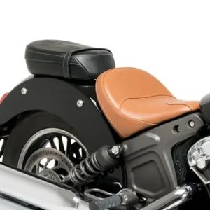 Customacces Indy Pillion Seat | Black | Indian Scout Bobber Sixty 2016