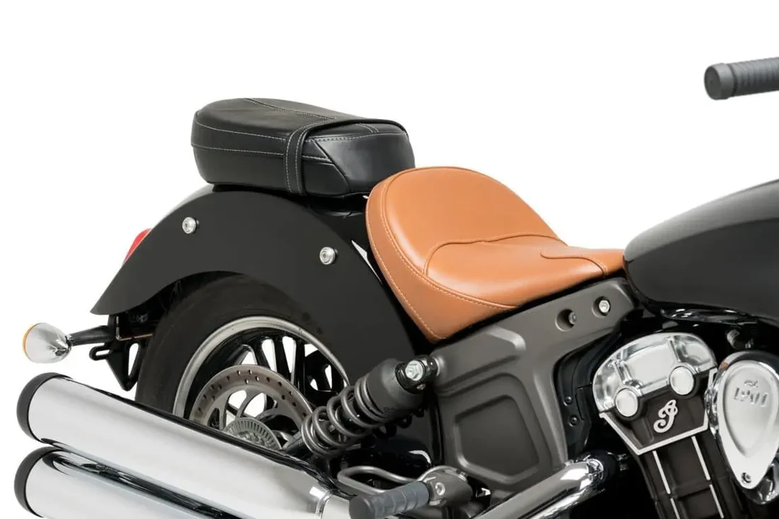 Customacces Indy Pillion Seat | Black | Indian Scout Bobber Sixty 2016