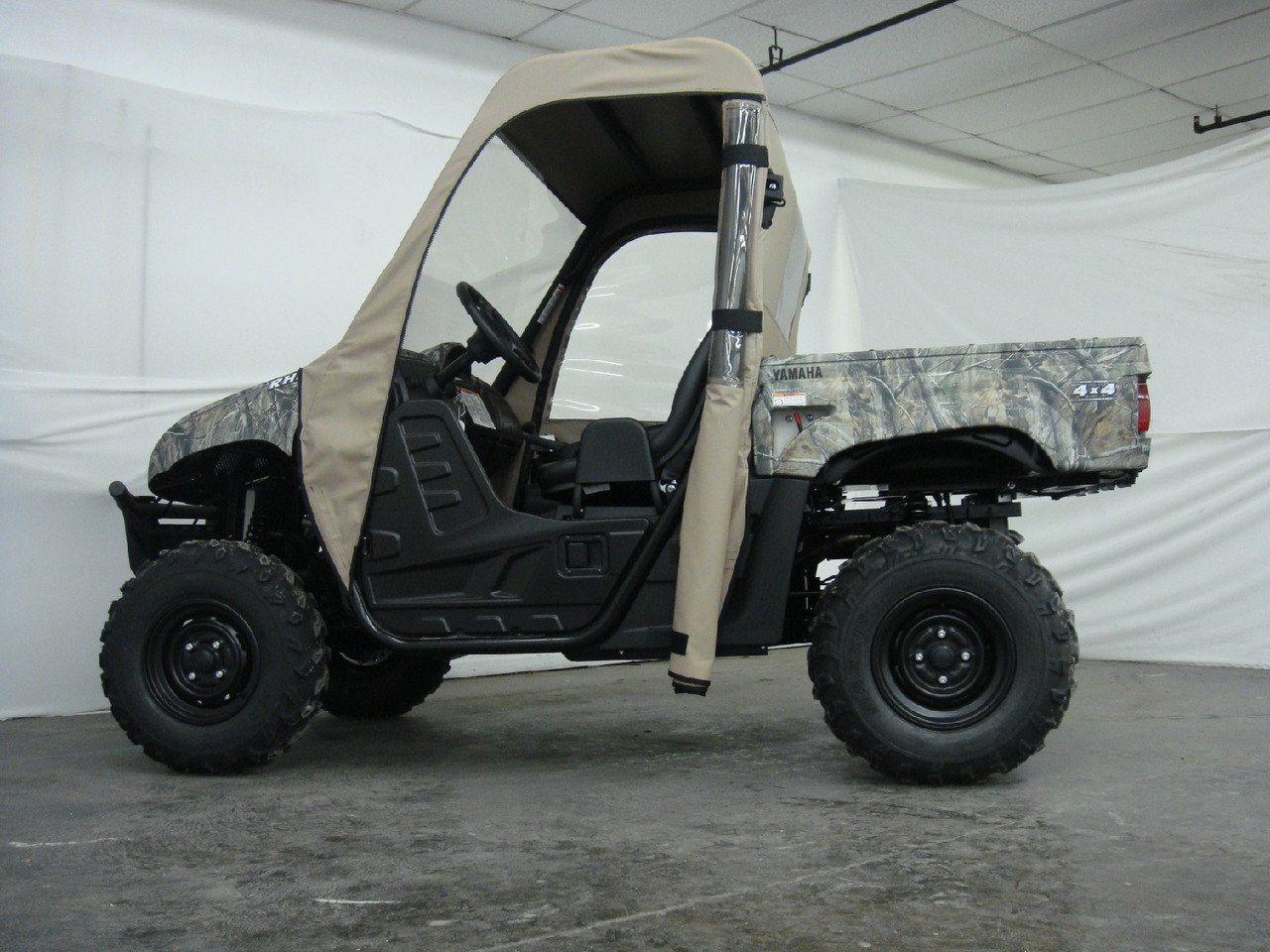 Yamaha Rhino Full Cab Enclosure for Hard Windshield - Image 2