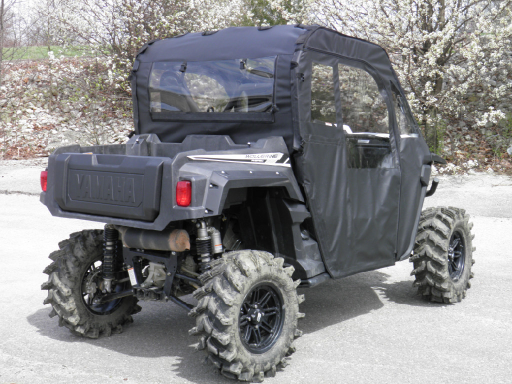 Yamaha Wolverine Full Cab Enclosure for Hard Windshield - Image 5